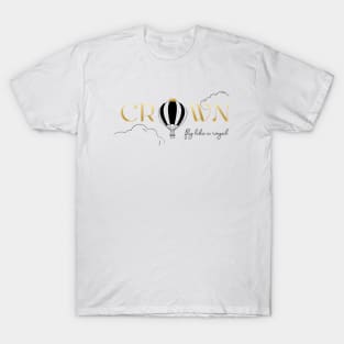 Crown Hot Air Balloon T-Shirt